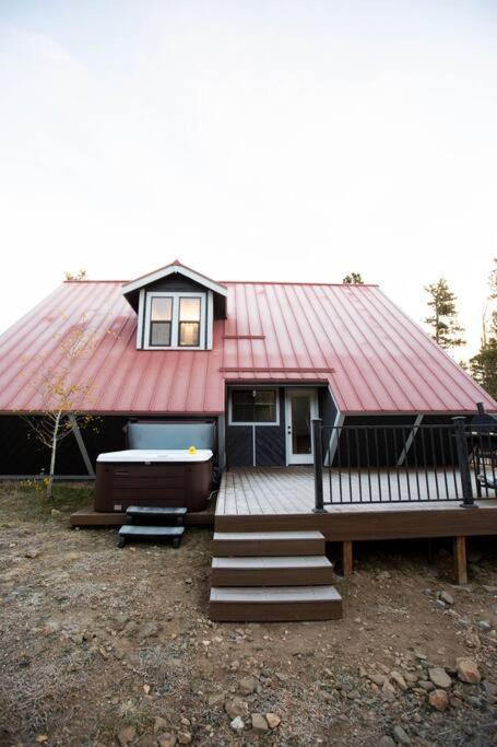 Little Gem Lodge Unique Mtn A-Frame W Hot Tub Блек Хоук Екстериор снимка