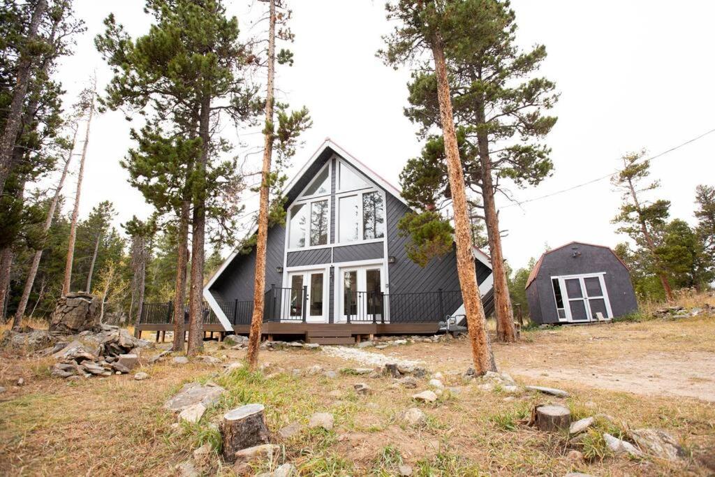 Little Gem Lodge Unique Mtn A-Frame W Hot Tub Блек Хоук Екстериор снимка